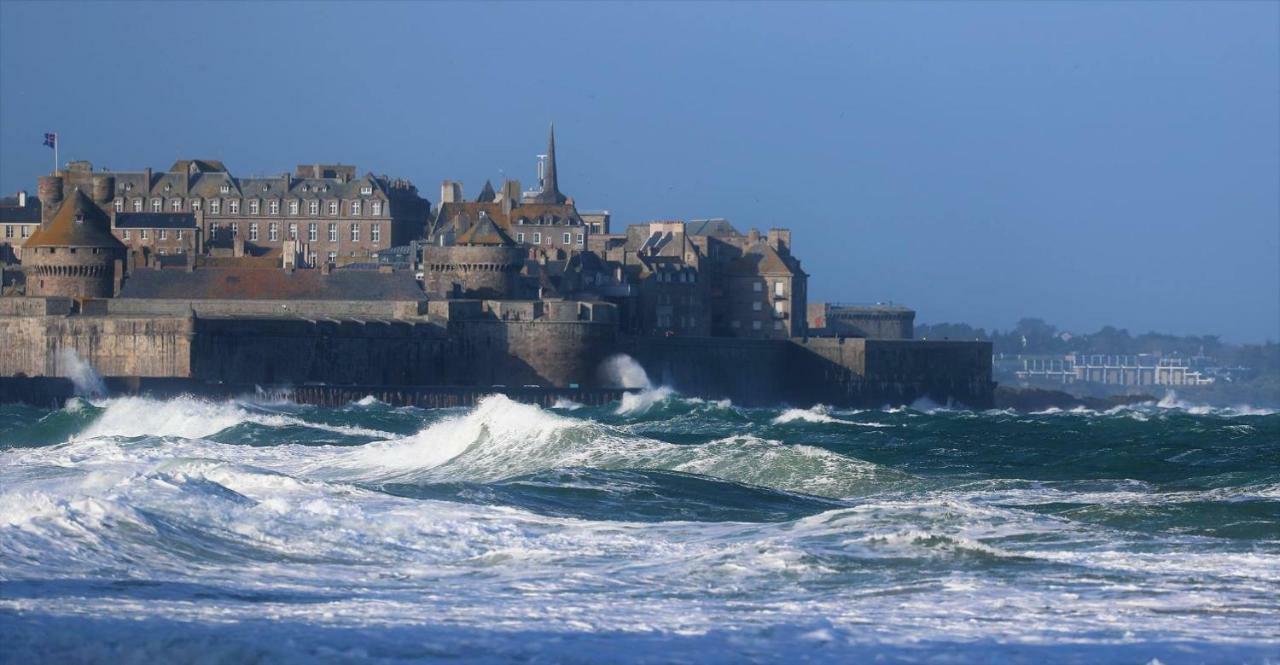 Joli T2, gare, intra-muros&plage à proximité Saint-Malo Extérieur photo